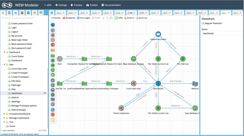 Wem Layout WEM No-Code Platform – CMRS Solutions